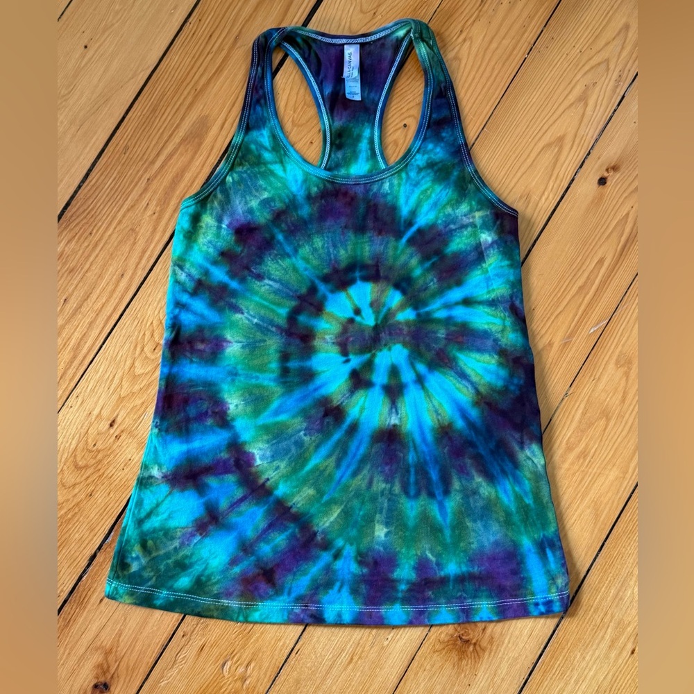 Ice Tie-Dye Women's Tank Top, Small